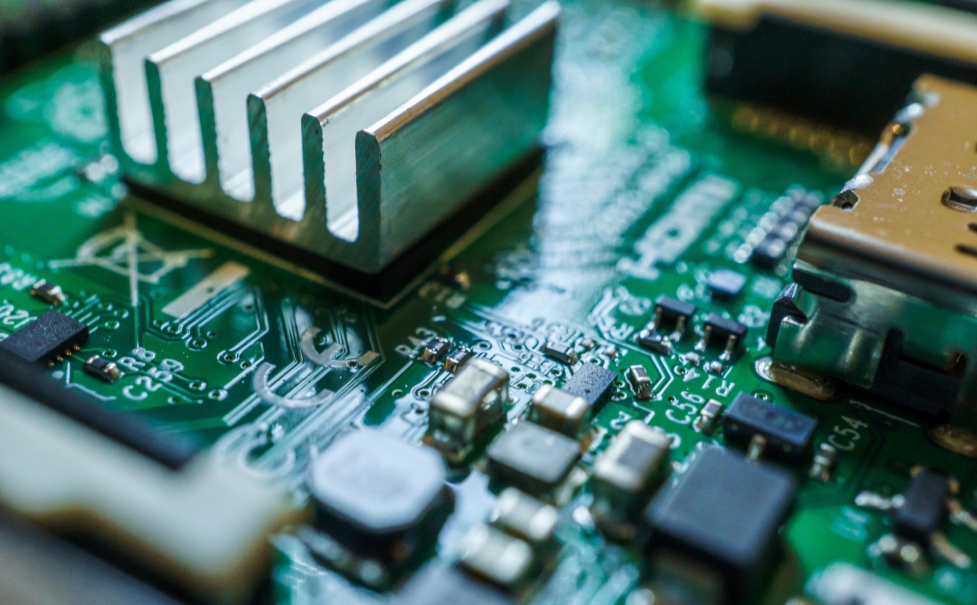 green and white computer ram stick